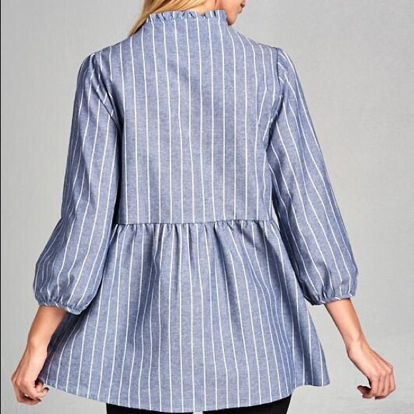 Striped Blouse - Picture 3 of 7